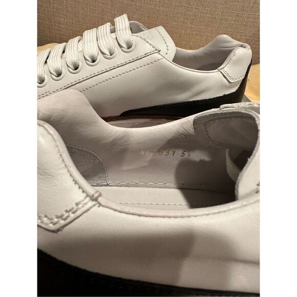 Prada Men’s low top leather sneaker white size 5,5 EU 38,5-39 - Picture 11 of 13